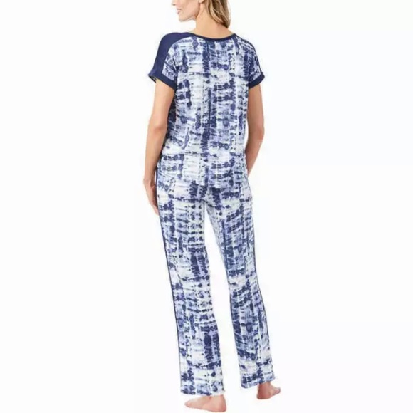 Lucky Brand Women’s 4-Piece Pajama Set Blue - Picture 2 of 8